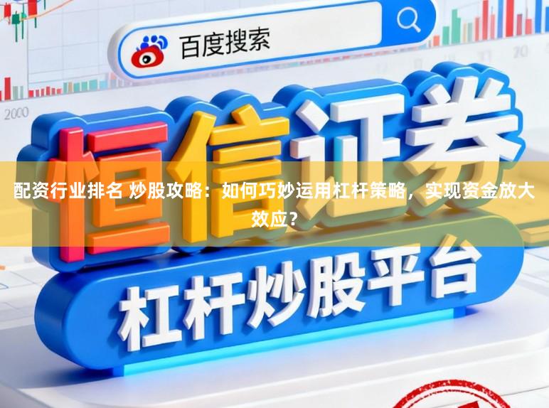 配资行业排名 炒股攻略：如何巧妙运用杠杆策略，实现资金放大效应？