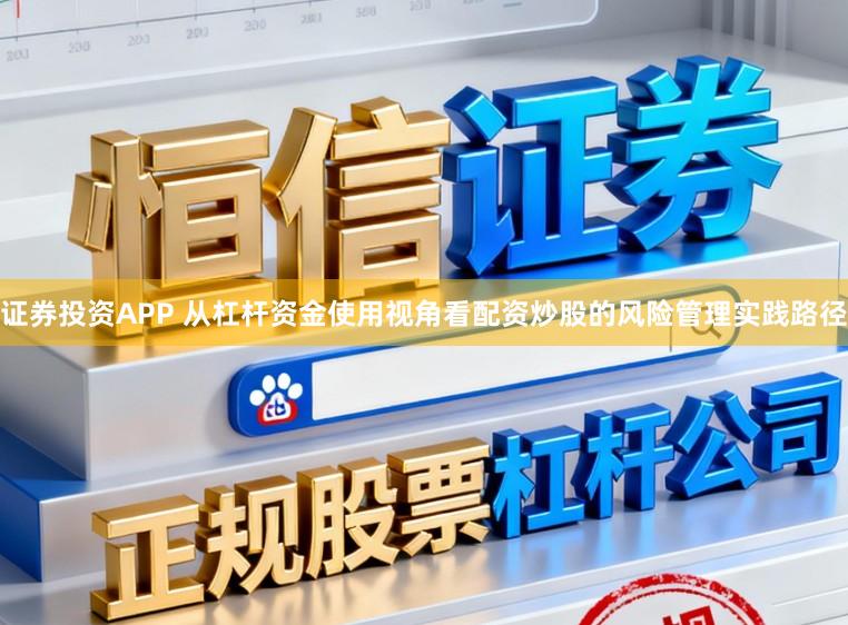 证券投资APP 从杠杆资金使用视角看配资炒股的风险管理实践路径