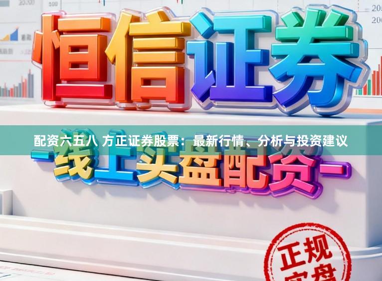 配资六五八 方正证券股票：最新行情、分析与投资建议