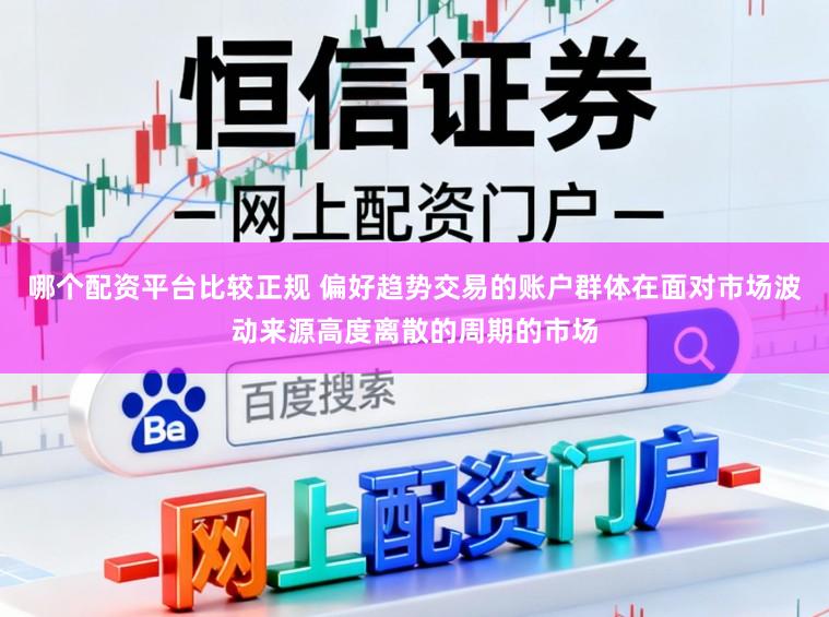 哪个配资平台比较正规 偏好趋势交易的账户群体在面对市场波动来源高度离散的周期的市场